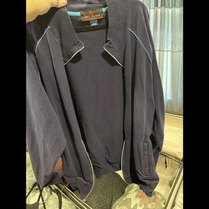 Bill Blass nice for a chilly summer night zip up